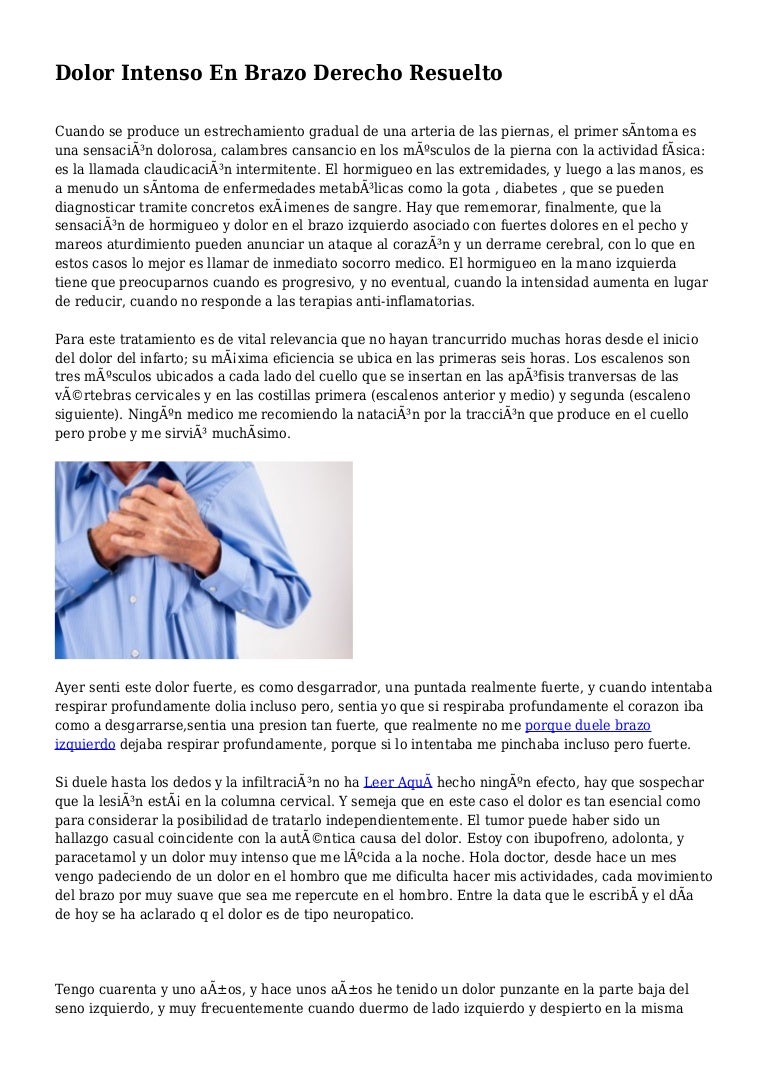 Dolor intenso en el hombro derecho Dolor intenso en el hombro derecho
